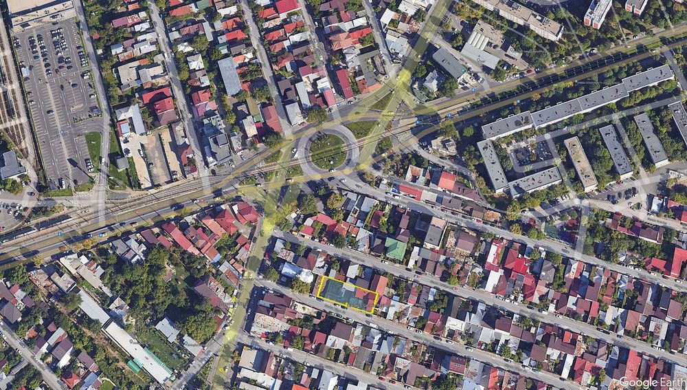 Teren 250mp 35mp cladirii int. Antiaeriana Buc. Magurele Alexandriei