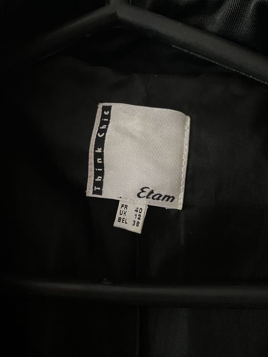 Черен тренчкот Etam