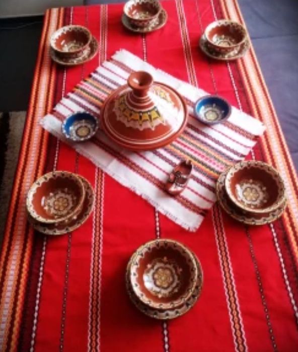 Троянска керамика битова традиционна сервиз за хранене