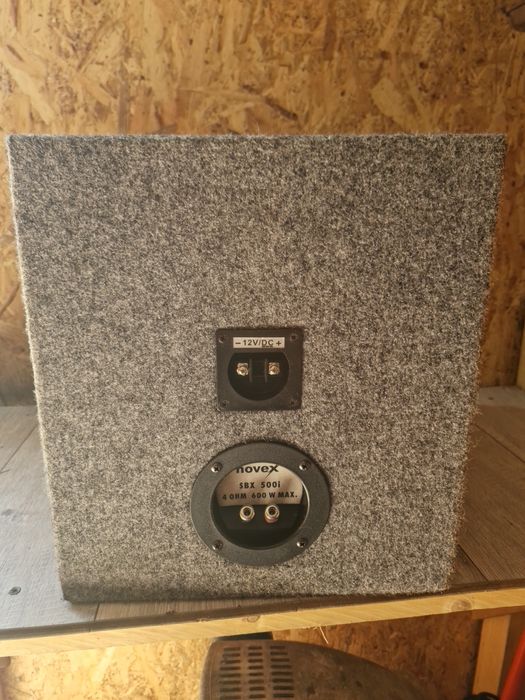 Subwoofer auto NOVEX 600W