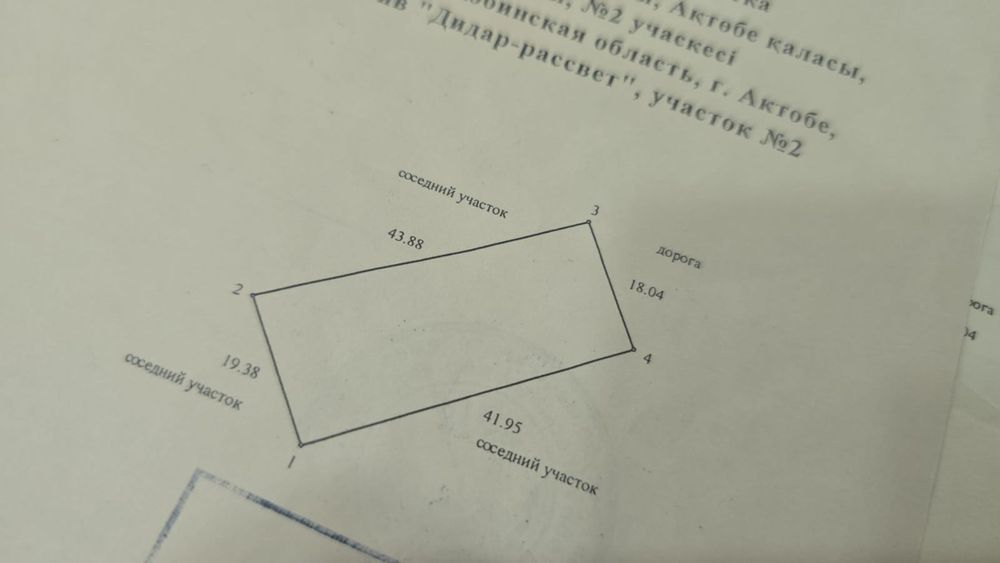 Земельный участок Актобе