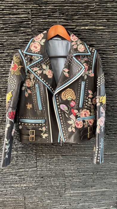 Дамско кожено яке