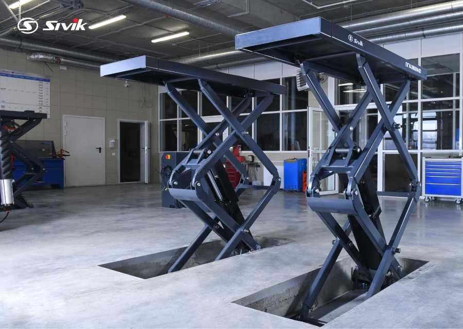 Ножничный Подьемник Sivik грузовой подьемник двухстечный слесарный