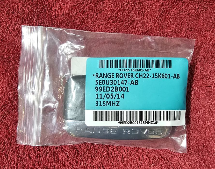 Новый ключ для Range Rover
