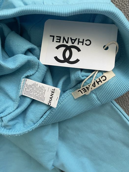 Детско долнище мъжки момченце синьо шанел анцуг chanel панталони