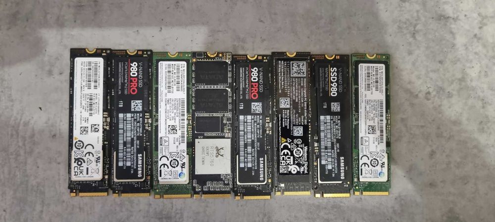 SSD M.2 NVMe 512GB / 1TB / 2TB Samsung , WD – Laptop / PC