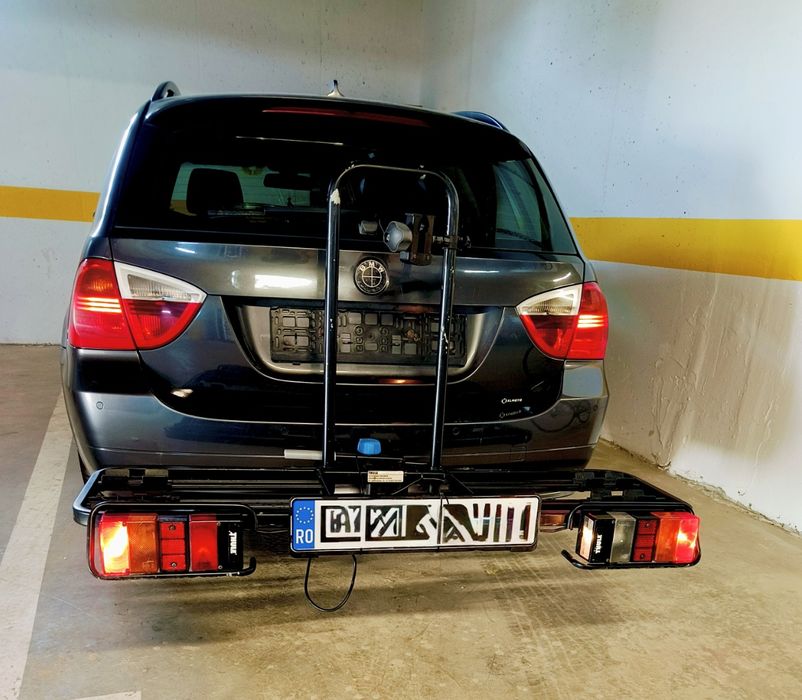 Suport biciclete auto cu prindere pe carlig