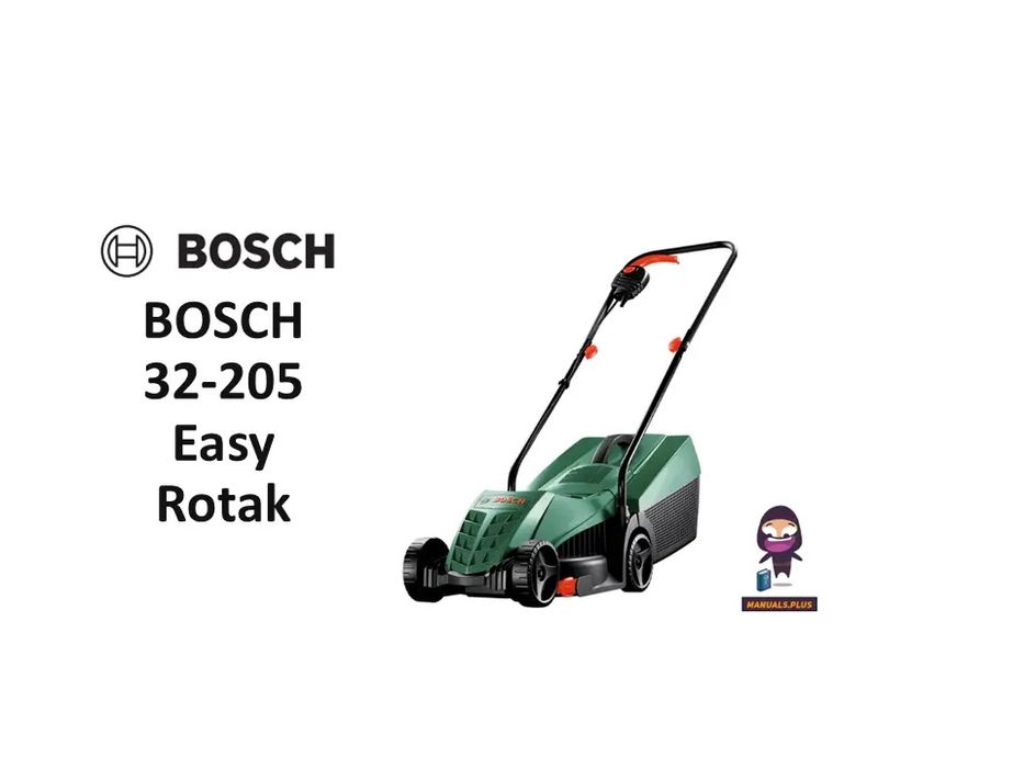 Электрическая газонокосилка  Bosch Rotak 32-205