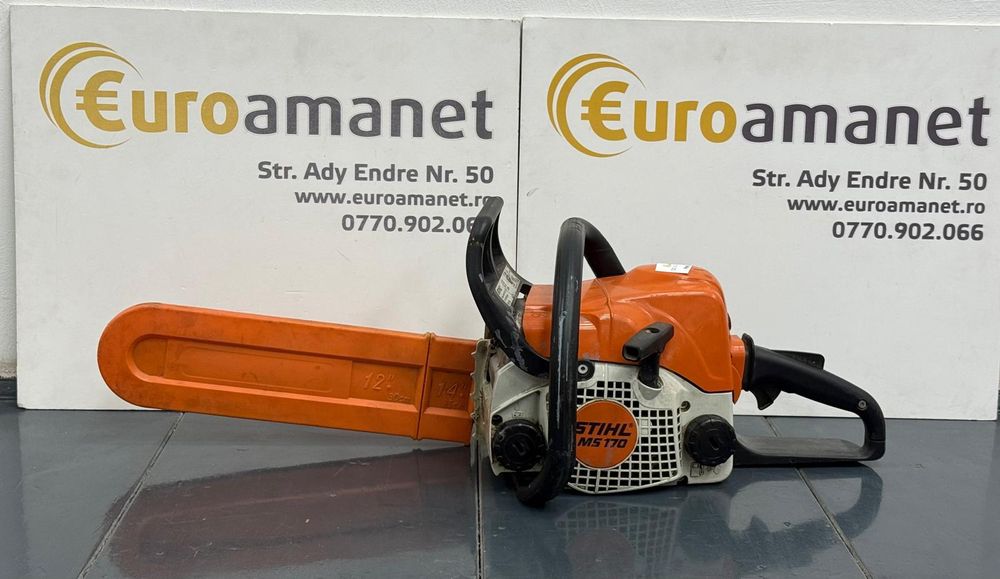 Motofierastrau Stihl MS 170 40 cm, 1.6 CP, 3/8 " P, 2T -A-