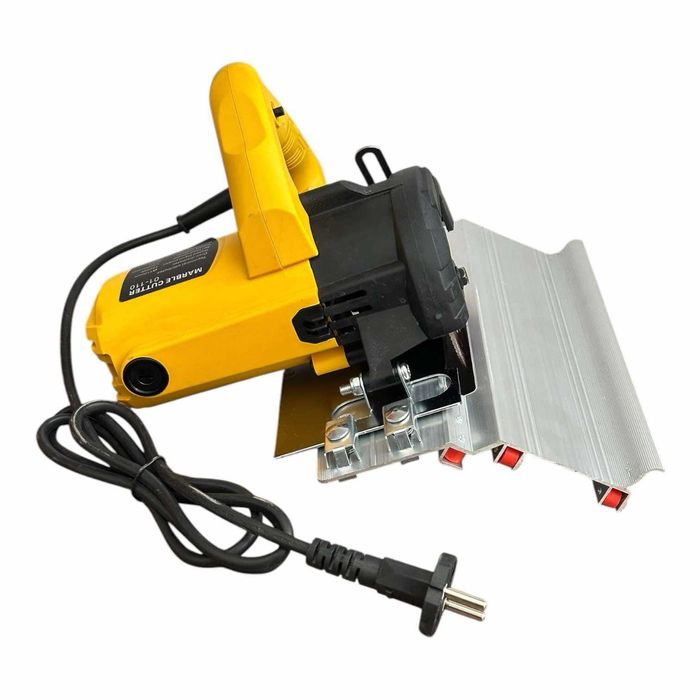 Машина за рязане на плочки, камък, дърво, под ъгъл 45 градуса+диск