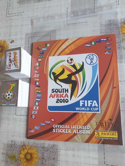 Panini World Cup 2010 - Africa de Sud (set complet + album gol)