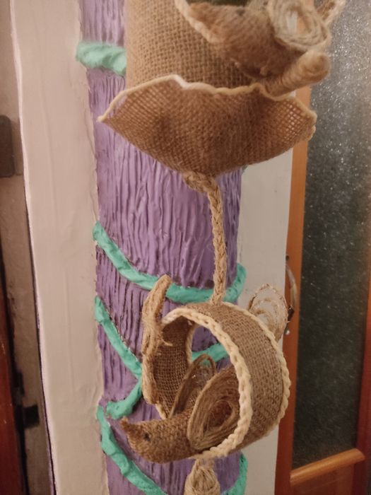 Скворечник подвесной из джута