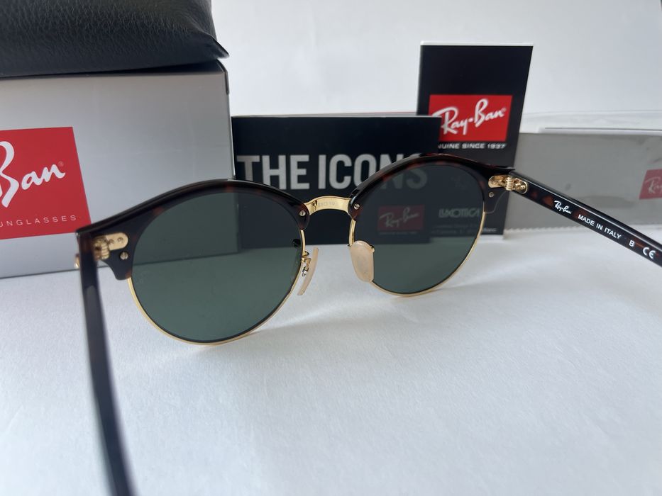 Ochelari de soare RAY BAN 4246 Clubround Noi.