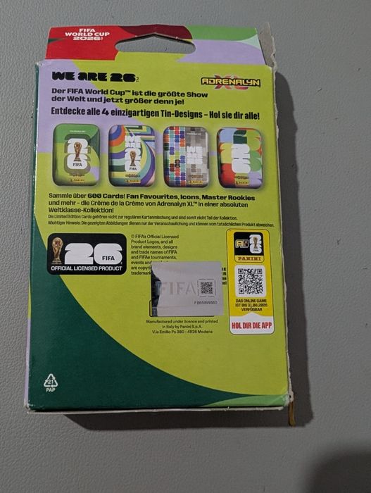 Panini Adrenalyn XL world cup 2026