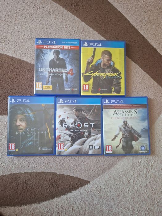 Ps4 игри в отлично състояние.