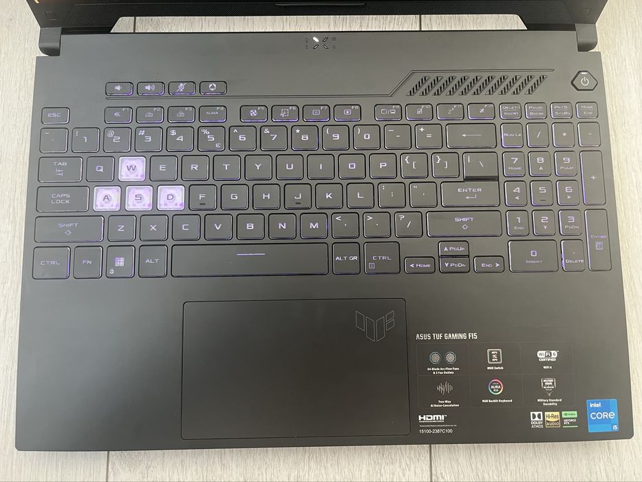 ASUS TUF Gaming F15 | i5-12500H | RTX 3050 4GB | 16GB RAM | SSD 1TB