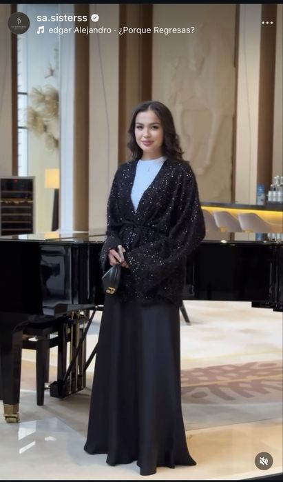 Кардиган с пайетками