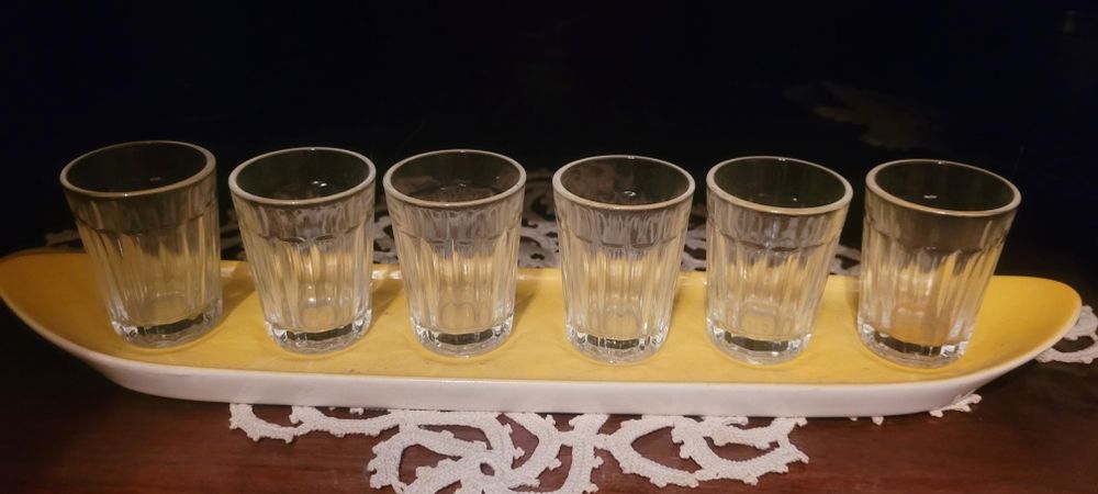 Set 6 pahare mici, nou