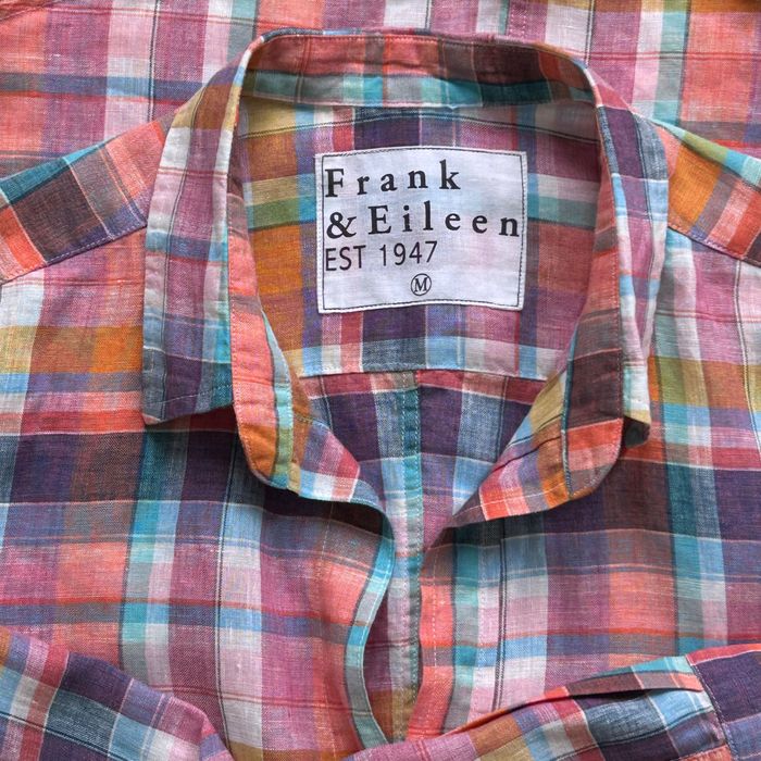 Страхотна ленена риза в хубави цветове Frank and Eileen
