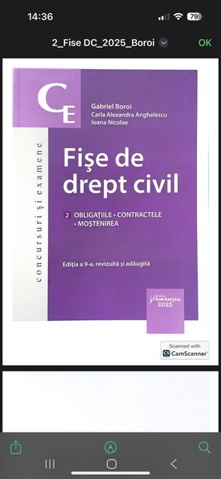 Fise drept penal, civil, grile admitere INM/Barou