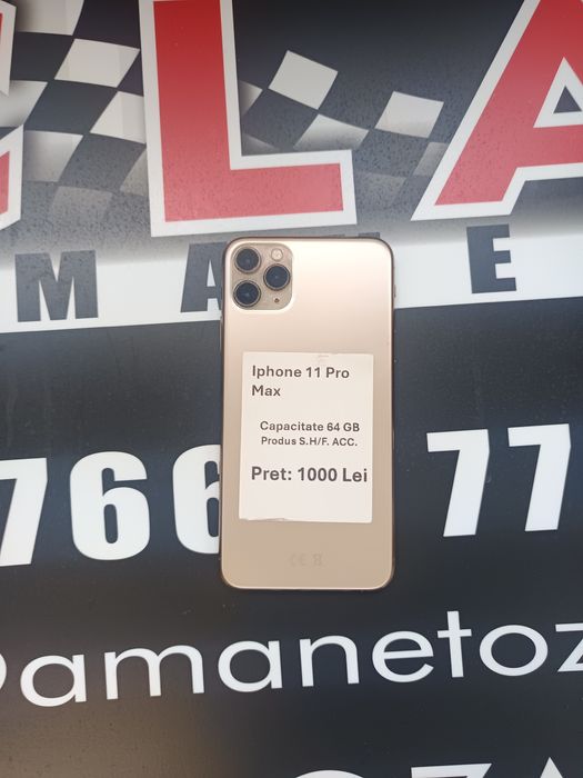 Amanet ozana vinde iPhone 11 pro max Gold