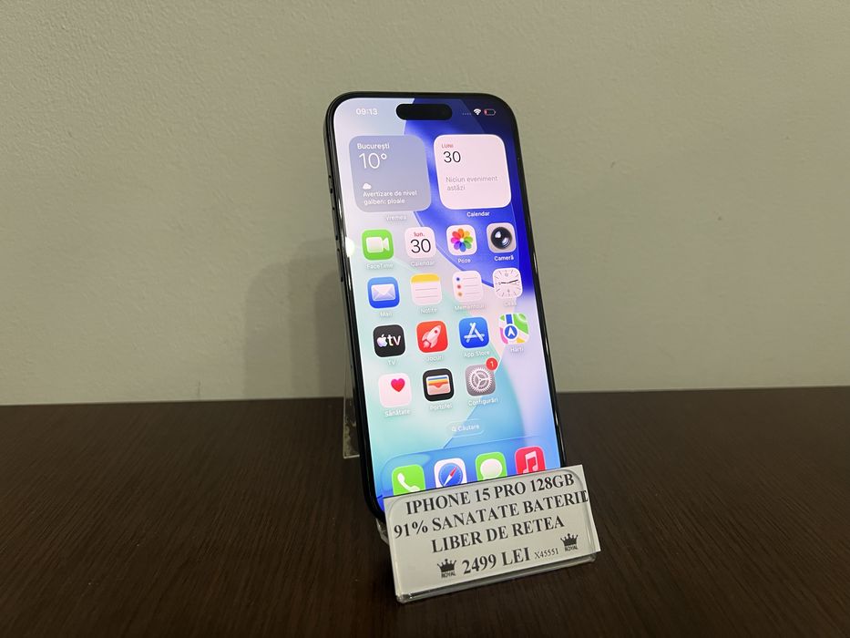 Amanet Royal CB : iPhone 15 Pro 128 GB