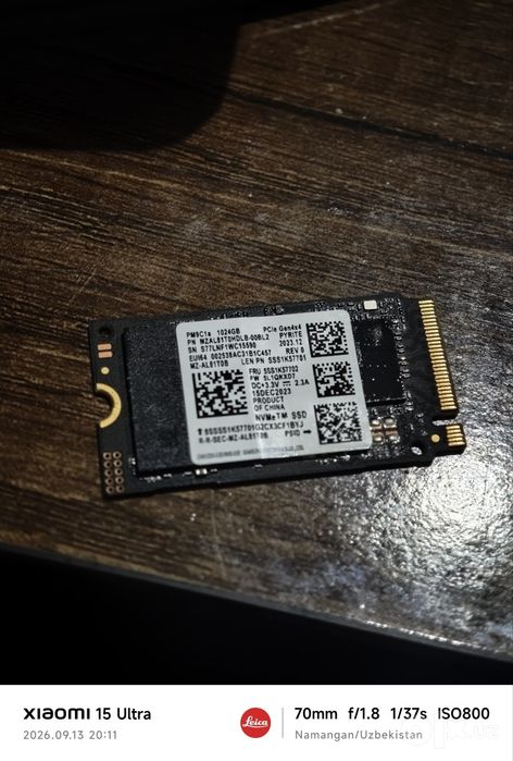 Samsung pm9c1a SSD 1TB m.2 2242