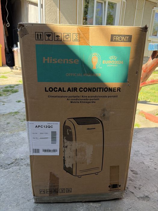 Aer conditionat portabil HISENSE APC12QC, 12000 BTU