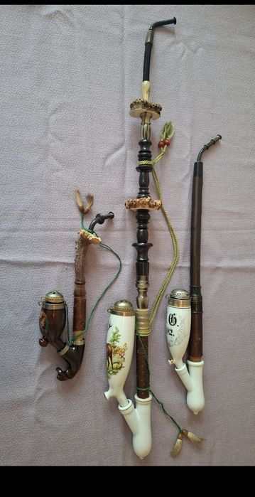 Старинная курительная  трубка.