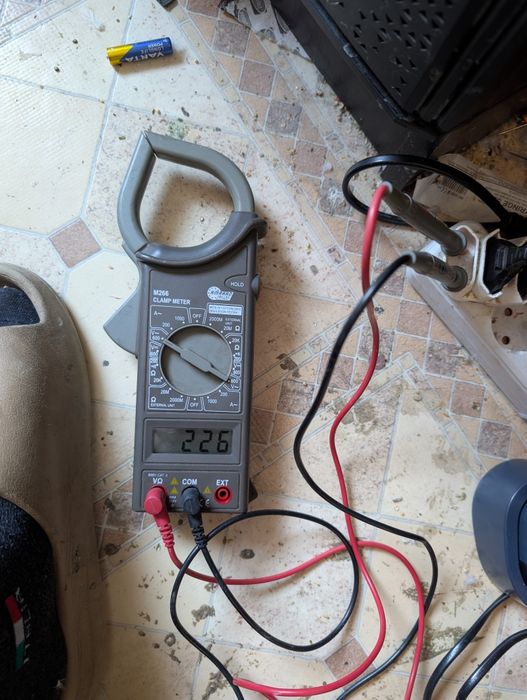 Instrument măsură clampmetru electricieni