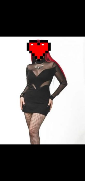 Necessary Evil Inanna mini dress gothic alternative