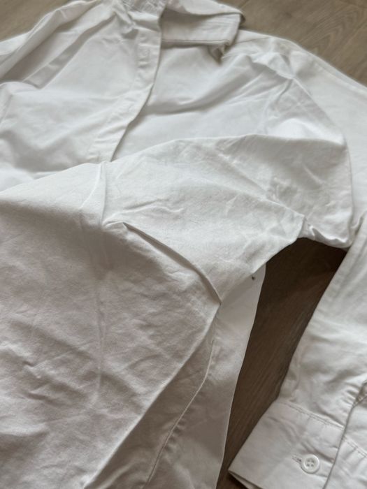 Рубашка белая длинная