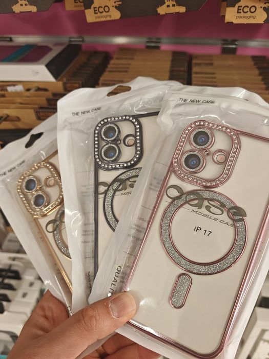 Iphone 17 Magsafe блестящ гръб