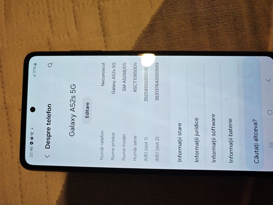 Vând Samsung Galaxy A52s