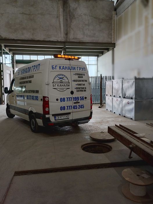 Отпушване на канали видео Диагностика и Ремонт на Канализация