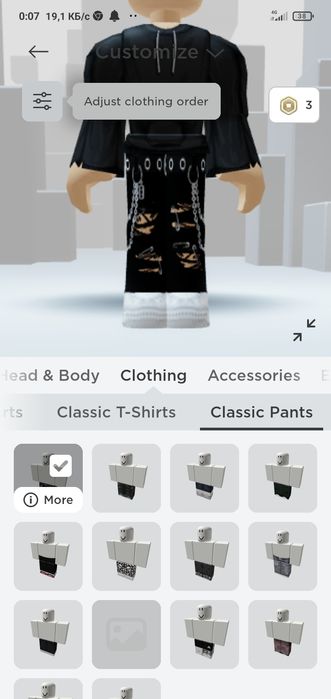 Продам аккаунт в роблокс