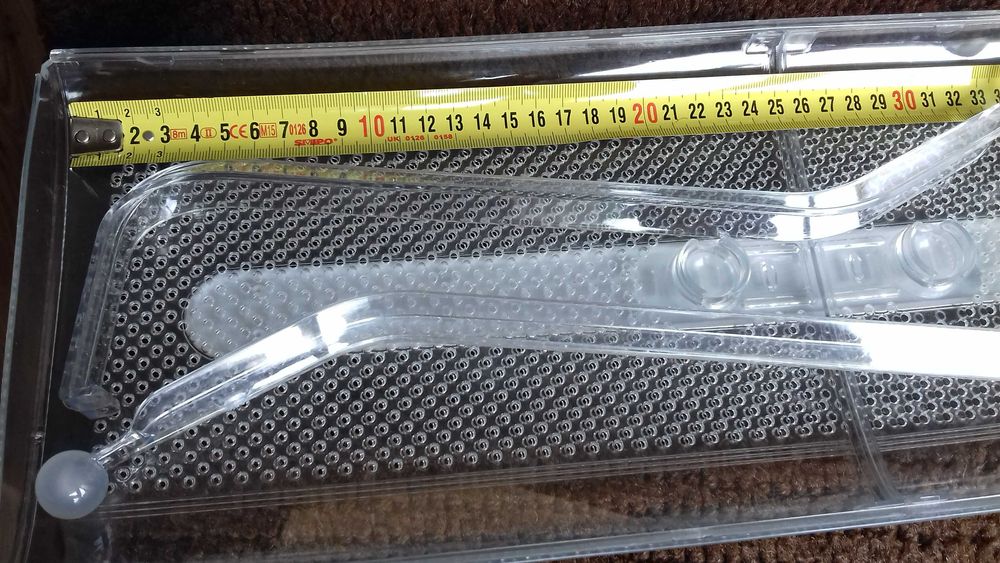 Прозрачно дефлекторно крило за стенен климатик  53-94 см