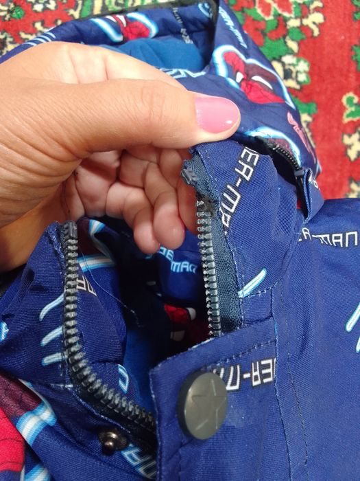 Комбинезон для мальчика зимний