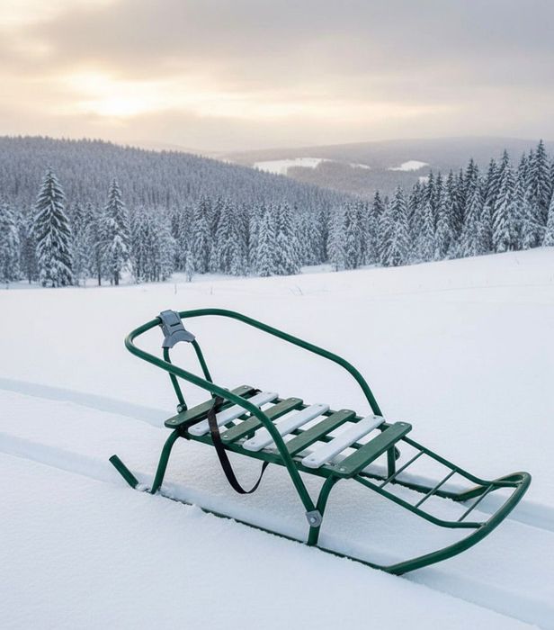 Санки одноместные и двухместные