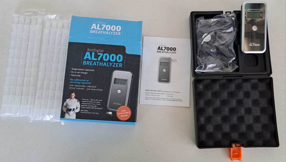Tester digital de alcool pentru respiratie, etilotest