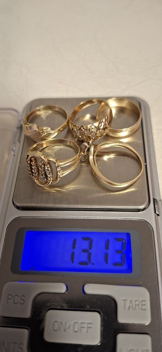 Inele de aur 14 karate!