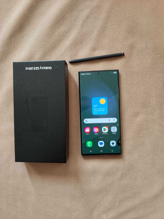 Samsung S23 ultra, 256 GB, phantom black