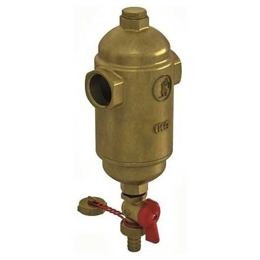 Дешламатор механический Giacomini T-образный латунь