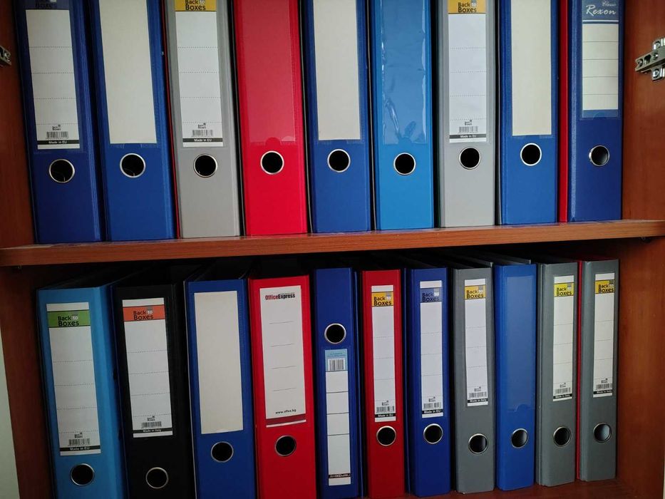 Класьори А4 в перфектно състояние