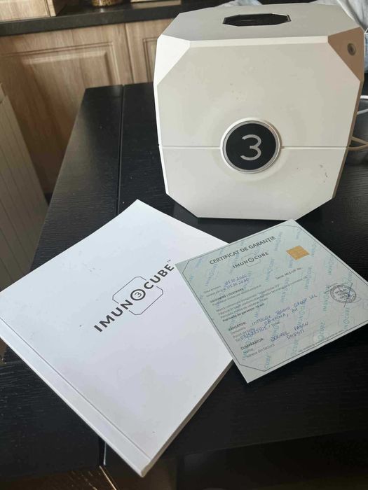 Imun 3 Cube Sistem multifunctional care dezinfecteaza si purifica