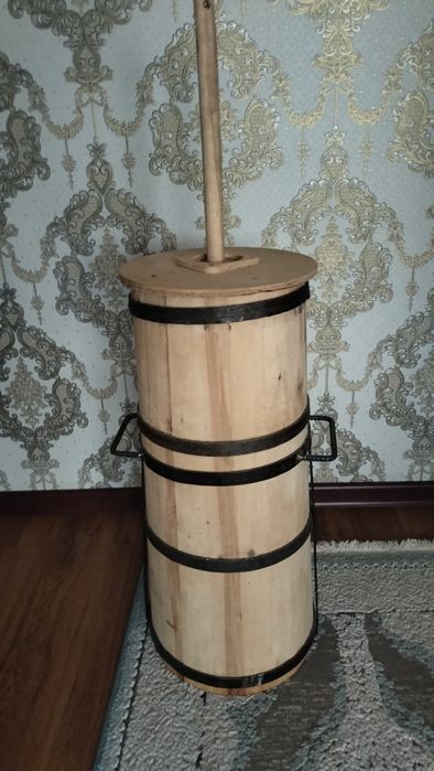 Күбі, куби, 40литр, қайың ағашынан.