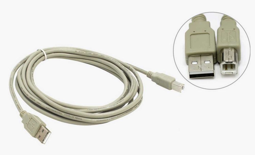 Кабель для принтера USB 1.5-5v есть доставка