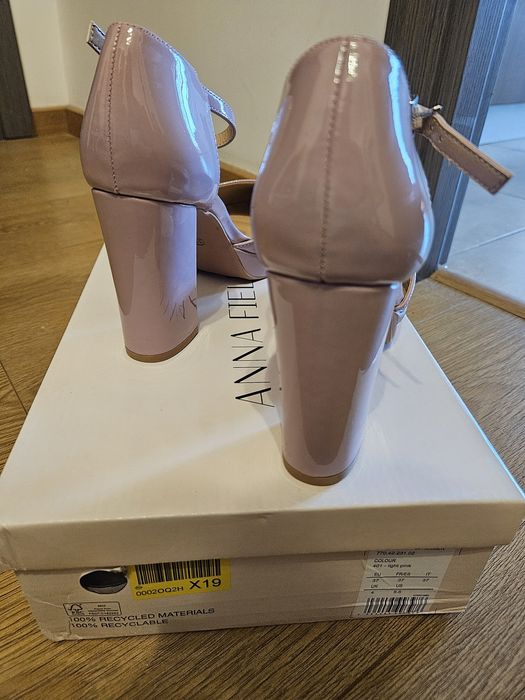Pantofi roz damă Anna Field, 37
