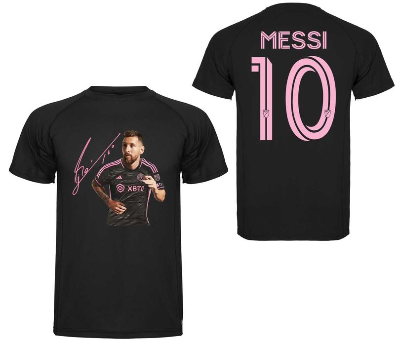 Tениски и блузи LEO MESSI MIAMI / ЛЕО МЕСИ МАЯМИ с подпис - 3 цвята!