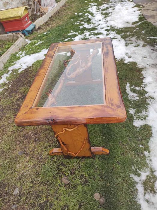 Ръчно изработена маса за кафе